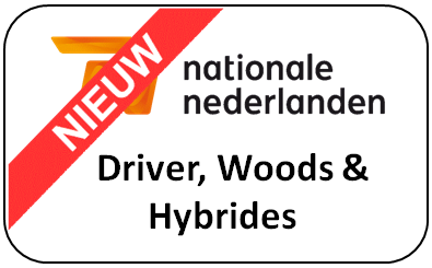 Driver, woods, hybrides